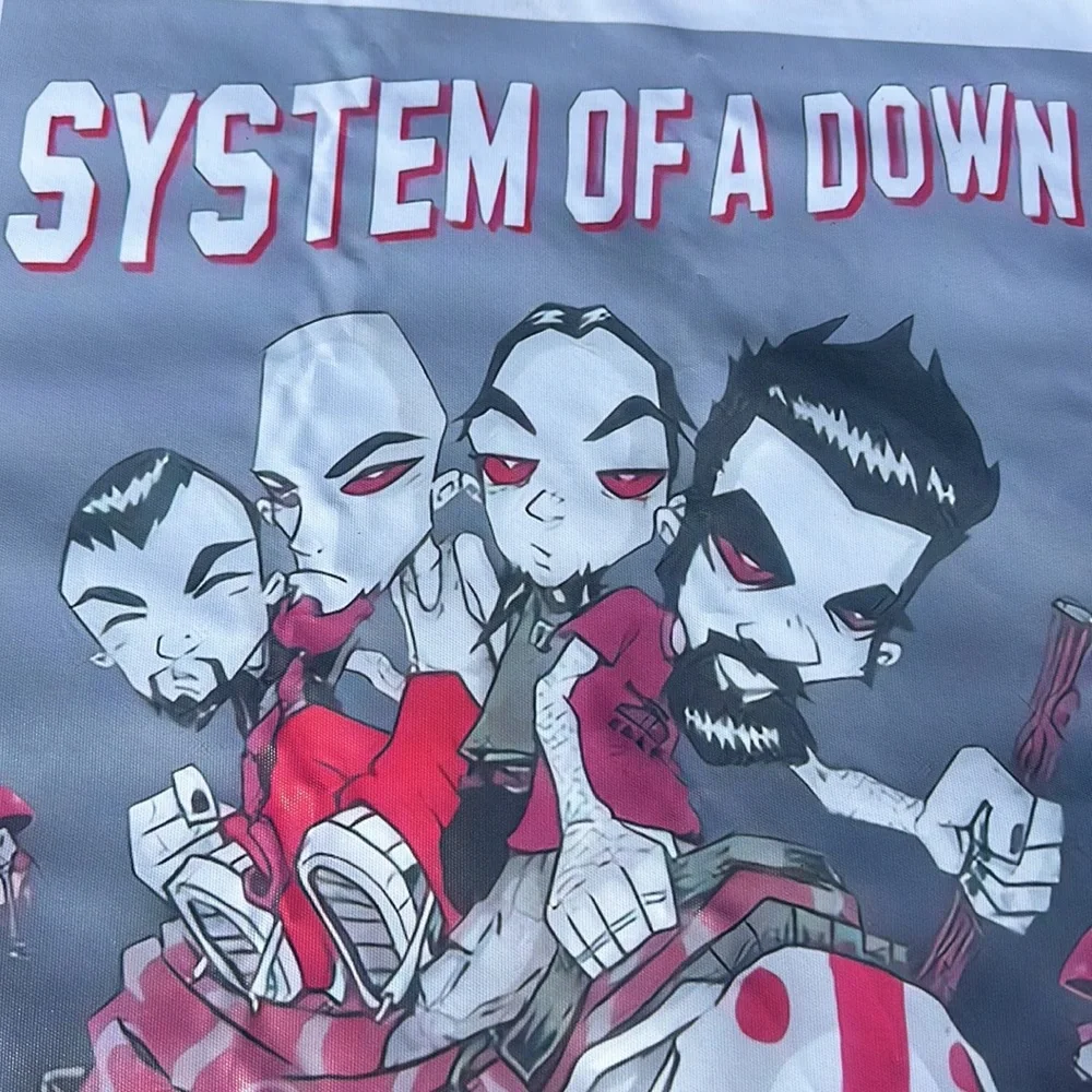 System of a Down Vinyl Canvas 20”x14” poster - Picture 2 of 3